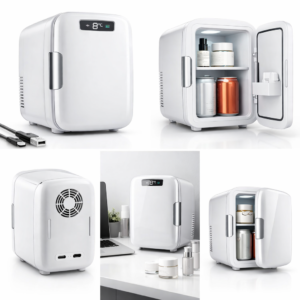 Mini Frigorífico USB/USB‑C 2026 – Portátil, Silencioso e Ideal para Bebidas & Cosméticos