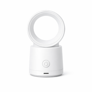 Mini Ventoinha Japonesa “Blade‑less” USB – Silenciosa, Portátil e Elegante